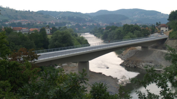 Construction of the bridge “Rakonje” in Bijelo Polje